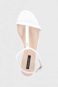 Γυναικεία Σανδάλια Δερμάτινα σανδάλια Patrizia Pepe χρώμα: άσπρο -Φτηνός Patrizia Pepe Κατάστημα unnamed file 4498