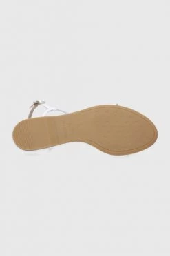 Γυναικεία Σανδάλια Δερμάτινα σανδάλια Patrizia Pepe χρώμα: άσπρο -Φτηνός Patrizia Pepe Κατάστημα unnamed file 4499