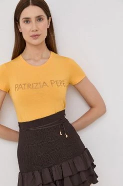 Γυναικεία Φούστες Φούστα Patrizia Pepe καφέ, -Φτηνός Patrizia Pepe Κατάστημα unnamed file 4558