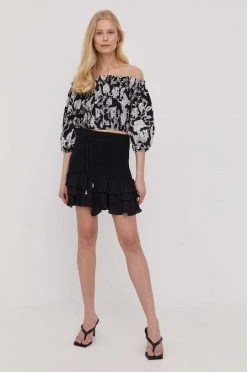 Γυναικεία Φούστες Φούστα Patrizia Pepe μαύρο, -Φτηνός Patrizia Pepe Κατάστημα unnamed file 4562