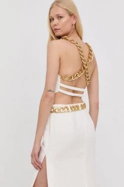 Γυναικεία Μπλούζες Λευκή μπλούζα Patrizia Pepe άσπρο -Φτηνός Patrizia Pepe Κατάστημα unnamed file 4581