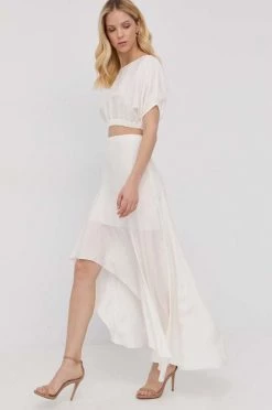 Γυναικεία Μπλούζες Λευκή μπλούζα Patrizia Pepe άσπρο -Φτηνός Patrizia Pepe Κατάστημα unnamed file 4588