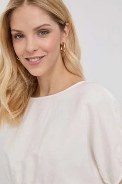 Γυναικεία Μπλούζες Λευκή μπλούζα Patrizia Pepe άσπρο -Φτηνός Patrizia Pepe Κατάστημα unnamed file 4589