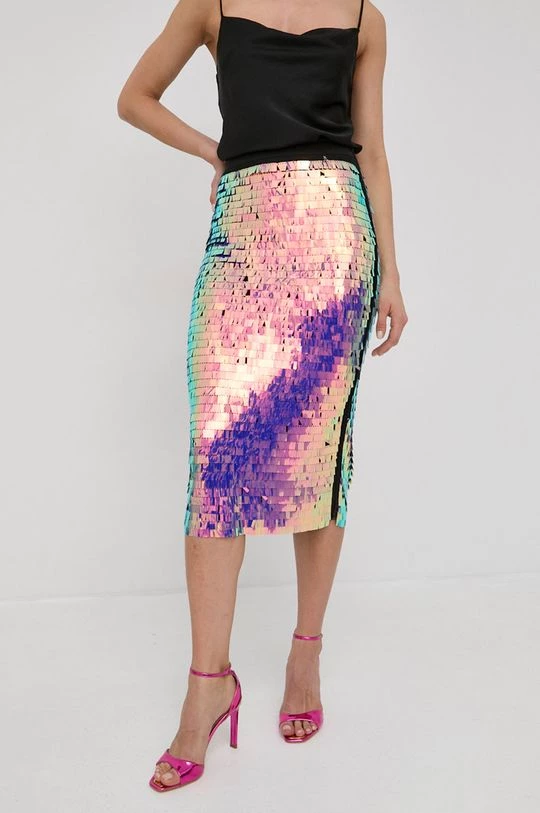 Γυναικεία Φούστες Φούστα Patrizia Pepe ροζ 4 Γυναικεία Φούστες Φούστα Patrizia Pepe ροζ - Image 4