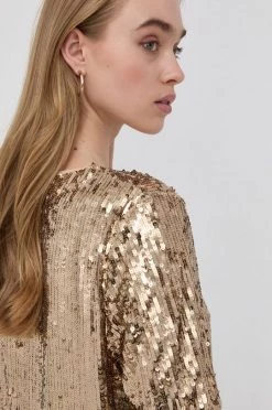 Γυναικεία Μπλούζες Μπλουζάκι Patrizia Pepe χρυσαφί -Φτηνός Patrizia Pepe Κατάστημα unnamed file 4614