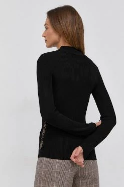 Γυναικεία Χωρίς φερμουάρ Μάλλινο πουλόβερ Patrizia Pepe χρώμα: μαύρο -Φτηνός Patrizia Pepe Κατάστημα unnamed file 4622