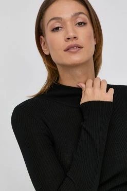 Γυναικεία Χωρίς φερμουάρ Μάλλινο πουλόβερ Patrizia Pepe χρώμα: μαύρο -Φτηνός Patrizia Pepe Κατάστημα unnamed file 4623