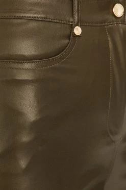 Γυναικεία Υφασμάτινα Παντελόνι Patrizia Pepe χρώμα: πράσινο -Φτηνός Patrizia Pepe Κατάστημα unnamed file 4639