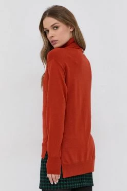 Γυναικεία Χωρίς φερμουάρ Μάλλινο πουλόβερ Patrizia Pepe χρώμα: πορτοκαλί -Φτηνός Patrizia Pepe Κατάστημα unnamed file 4666