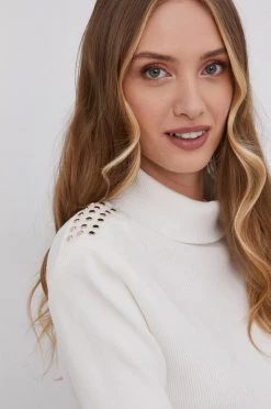 Γυναικεία Χωρίς φερμουάρ Πουλόβερ Patrizia Pepe χρώμα: άσπρο -Φτηνός Patrizia Pepe Κατάστημα unnamed file 4672