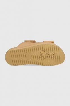 Γυναικεία Σαγιονάρες Δερμάτινες παντόφλες Patrizia Pepe χρώμα: κίτρινο -Φτηνός Patrizia Pepe Κατάστημα unnamed file 4692