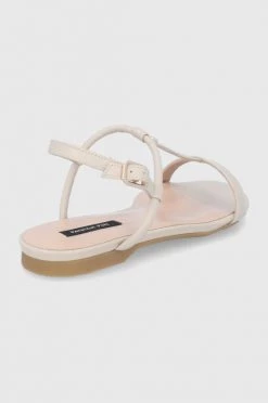 Γυναικεία Σανδάλια Δερμάτινα σανδάλια Patrizia Pepe χρώμα: κίτρινο -Φτηνός Patrizia Pepe Κατάστημα unnamed file 4713