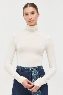 Γυναικεία Μακρυμάνικο Longsleeve Patrizia Pepe μπεζ,