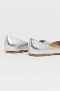 Γυναικεία Μπαλαρίνες Patrizia Pepe - Δερμάτινες μπαλαρίνες ασημί -Φτηνός Patrizia Pepe Κατάστημα unnamed file 4740