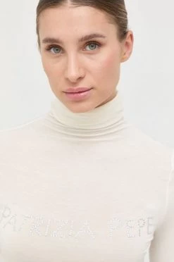 Γυναικεία Μακρυμάνικο Longsleeve Patrizia Pepe μπεζ, -Φτηνός Patrizia Pepe Κατάστημα unnamed file 476