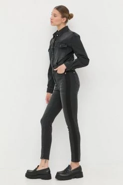 Γυναικεία Ολόσωμες φόρμες Ολόσωμη φόρμα τζιν Patrizia Pepe μαύρο,