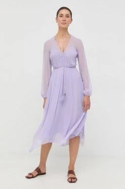 Γυναικεία Φορέματα Φόρεμα Patrizia Pepe μοβ,