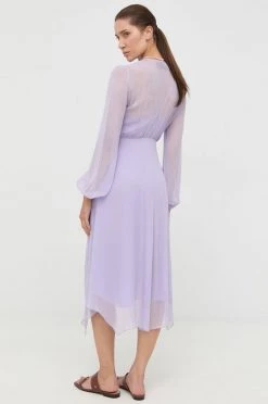 Γυναικεία Φορέματα Φόρεμα Patrizia Pepe μοβ, -Φτηνός Patrizia Pepe Κατάστημα unnamed file 496