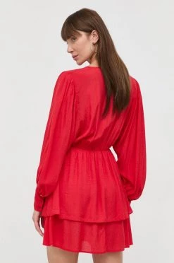 Γυναικεία Φορέματα Φόρεμα Patrizia Pepe κόκκινο, -Φτηνός Patrizia Pepe Κατάστημα unnamed file 523