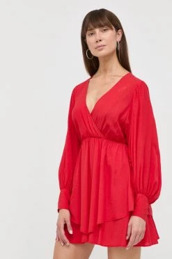 Γυναικεία Φορέματα Φόρεμα Patrizia Pepe κόκκινο, -Φτηνός Patrizia Pepe Κατάστημα unnamed file 524