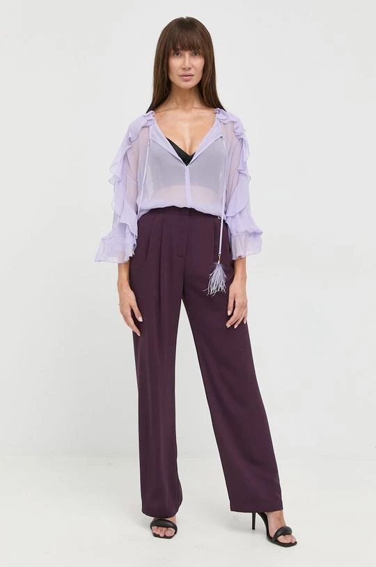 Γυναικεία Μπλούζες Μπλουζάκι Patrizia Pepe μοβ 2 Γυναικεία Μπλούζες Μπλουζάκι Patrizia Pepe μοβ - Image 2