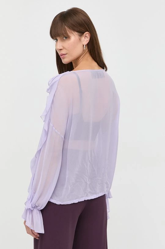 Γυναικεία Μπλούζες Μπλουζάκι Patrizia Pepe μοβ 3 Γυναικεία Μπλούζες Μπλουζάκι Patrizia Pepe μοβ - Image 3