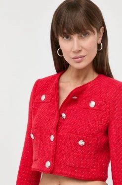 Γυναικεία Σακάκια Σακάκι Patrizia Pepe κόκκινο,