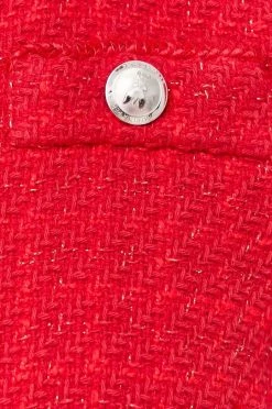 Γυναικεία Σακάκια Σακάκι Patrizia Pepe κόκκινο, 9 Γυναικεία Σακάκια Σακάκι Patrizia Pepe κόκκινο, -Φτηνός Patrizia Pepe Κατάστημα unnamed file 536