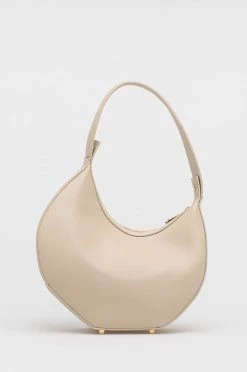 Γυναικεία Τσάντες Shopper και Tote Δερμάτινη τσάντα Patrizia Pepe μπεζ