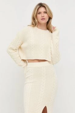 Γυναικεία Χωρίς φερμουάρ Πουλόβερ Patrizia Pepe μπεζ,