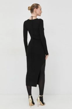 Γυναικεία Φορέματα Φόρεμα Patrizia Pepe μαύρο, -Φτηνός Patrizia Pepe Κατάστημα unnamed file 59