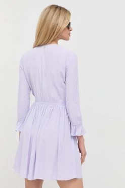 Γυναικεία Φορέματα Φόρεμα Patrizia Pepe μοβ, -Φτηνός Patrizia Pepe Κατάστημα unnamed file 629