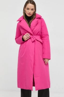 Γυναικεία Μακριά μπουφάν Μπουφάν με επένδυση από πούπουλα Patrizia Pepe ροζ, -Φτηνός Patrizia Pepe Κατάστημα unnamed file 65