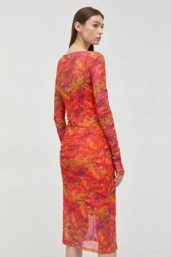 Γυναικεία Φορέματα Φόρεμα Patrizia Pepe πορτοκαλί, 7 Γυναικεία Φορέματα Φόρεμα Patrizia Pepe πορτοκαλί, -Φτηνός Patrizia Pepe Κατάστημα unnamed file 661