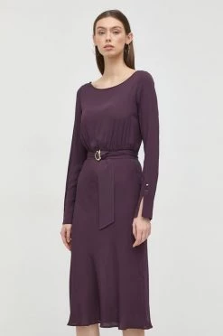 Γυναικεία Φορέματα Φόρεμα Patrizia Pepe μοβ,