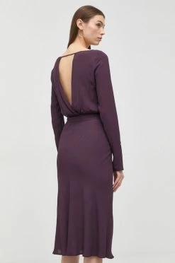 Γυναικεία Φορέματα Φόρεμα Patrizia Pepe μοβ, -Φτηνός Patrizia Pepe Κατάστημα unnamed file 666