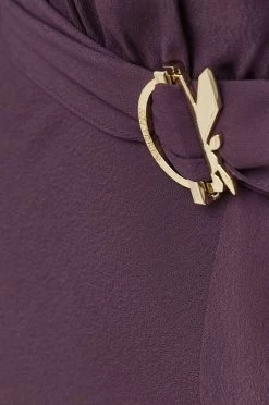 Γυναικεία Φορέματα Φόρεμα Patrizia Pepe μοβ, -Φτηνός Patrizia Pepe Κατάστημα unnamed file 668