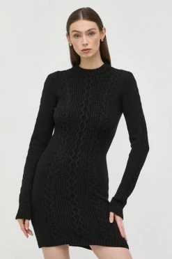 Γυναικεία Φορέματα Φόρεμα Patrizia Pepe μαύρο,