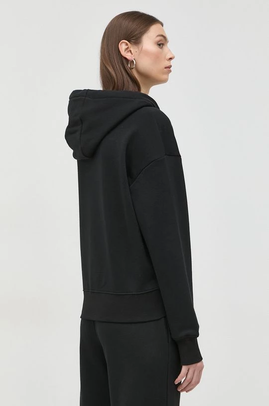 Γυναικεία Χωρίς φερμουάρ Βαμβακερή μπλούζα Patrizia Pepe χρώμα: μαύρο, 3 Γυναικεία Χωρίς φερμουάρ Βαμβακερή μπλούζα Patrizia Pepe χρώμα: μαύρο, - Image 3