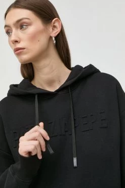 Γυναικεία Χωρίς φερμουάρ Βαμβακερή μπλούζα Patrizia Pepe χρώμα: μαύρο, 8 Γυναικεία Χωρίς φερμουάρ Βαμβακερή μπλούζα Patrizia Pepe χρώμα: μαύρο, -Φτηνός Patrizia Pepe Κατάστημα unnamed file 689