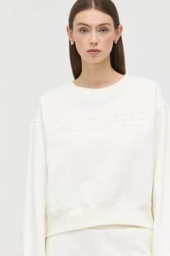 Γυναικεία Χωρίς φερμουάρ Βαμβακερή μπλούζα Patrizia Pepe χρώμα: μπεζ, 8 Γυναικεία Χωρίς φερμουάρ Βαμβακερή μπλούζα Patrizia Pepe χρώμα: μπεζ, -Φτηνός Patrizia Pepe Κατάστημα unnamed file 694