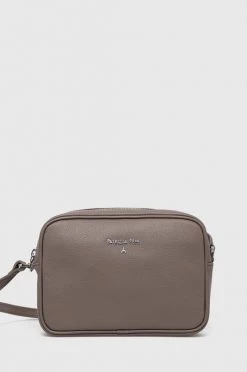 Γυναικεία Τσάντες χιαστί Δερμάτινη τσάντα Patrizia Pepe καφέ