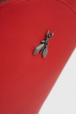 Γυναικεία Σακίδια πλάτης Δερμάτινο σακίδιο Patrizia Pepe χρώμα: κόκκινο, -Φτηνός Patrizia Pepe Κατάστημα unnamed file 722