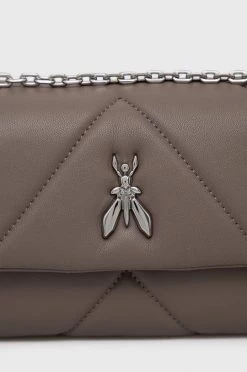 Γυναικεία Τσάντες χιαστί Δερμάτινη τσάντα Patrizia Pepe καφέ -Φτηνός Patrizia Pepe Κατάστημα unnamed file 736