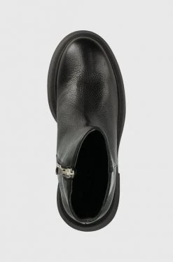 Γυναικεία Μποτάκια Δερμάτινες μπότες Patrizia Pepe χρώμα: μαύρο, -Φτηνός Patrizia Pepe Κατάστημα unnamed file 742