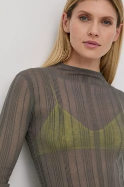 Γυναικεία Μπλούζες Μπλουζάκι Patrizia Pepe χρώμα: πράσινο