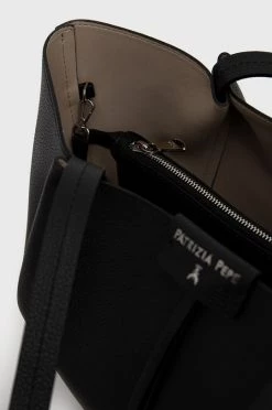 Γυναικεία Τσάντες Shopper και Tote Δερμάτινη τσάντα Patrizia Pepe μαύρο -Φτηνός Patrizia Pepe Κατάστημα unnamed file 794