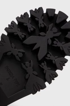 Γυναικεία Μποτάκια Δερμάτινες μπότες Patrizia Pepe χρώμα: μαύρο -Φτηνός Patrizia Pepe Κατάστημα unnamed file 811