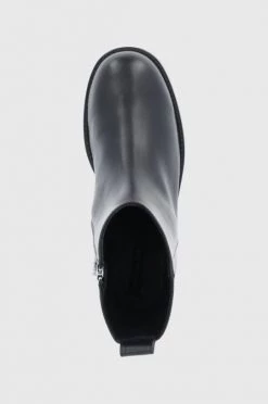 Γυναικεία Μποτάκια Δερμάτινες μπότες Patrizia Pepe χρώμα: μαύρο -Φτηνός Patrizia Pepe Κατάστημα unnamed file 822