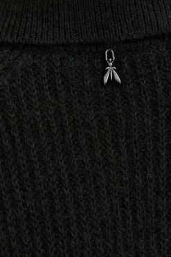 Γυναικεία Χωρίς φερμουάρ Πουλόβερ με προσθήκη μαλλιού Patrizia Pepe χρώμα: μαύρο -Φτηνός Patrizia Pepe Κατάστημα unnamed file 835